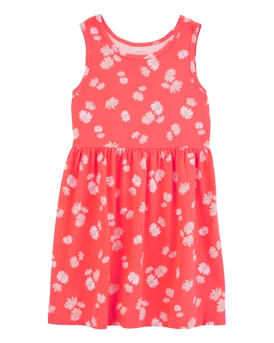 Kid Floral Tank Dress