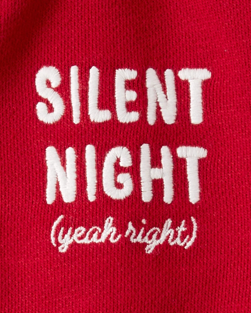 Baby Organic Cotton 'Silent Night' French Terry Bubble