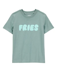 Toddler Boy Fries Short-Sleeve Graphic Tee - Green