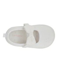 Baby  Every Step® First Walker Eyelet Mary Jane Sneakers - White