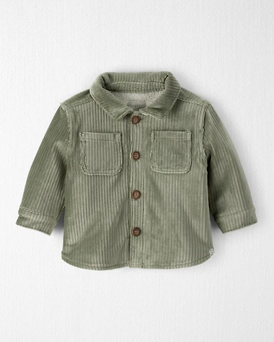 Baby Boy Recycled Velour Jacket