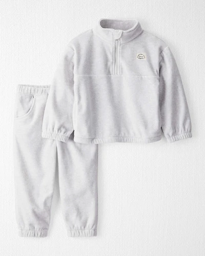Toddler 2-Piece Recycled Microfleece Set