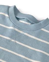 Kid 2-Piece Organic Cotton Striped Set