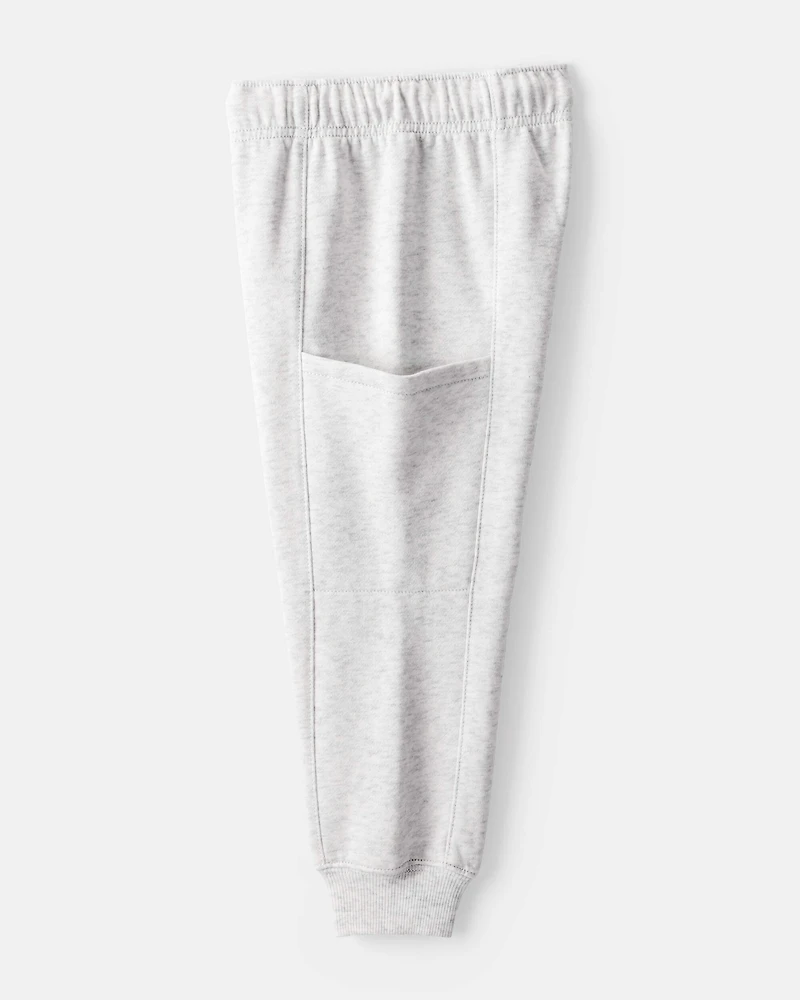 Toddler Boy DayDream Fleece Juice Box Crew Long-Sleeve Tee & Pant Set - Green