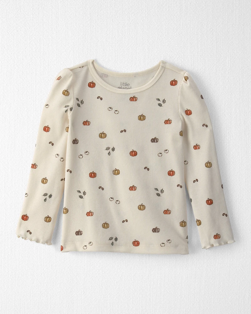 Toddler Girl 2-Piece Organic Cotton Corduroy Jumper Set