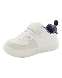 Every Step® First Walker Casual Sneakers - White