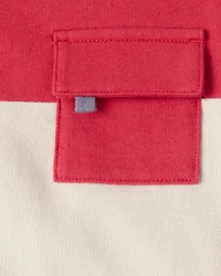 Baby Boy 3-Piece Airplane Sweatshirt Outfit Set - Blue