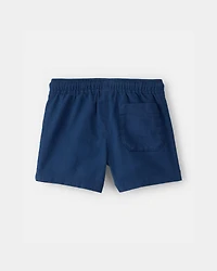Toddler Boy Twill Shorts - Blue