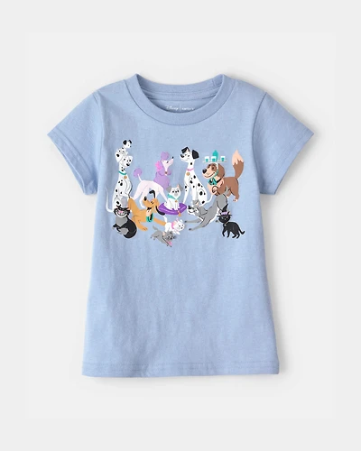 Toddler Girl Disney© Dogs Graphic Tee - Blue