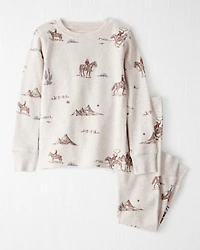 Toddler 2-Piece Organic Cotton Pajamas Western Rodeo