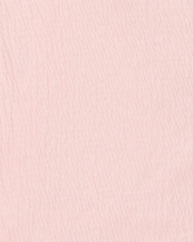 Kid 2-Piece Print Skort Set - Pink