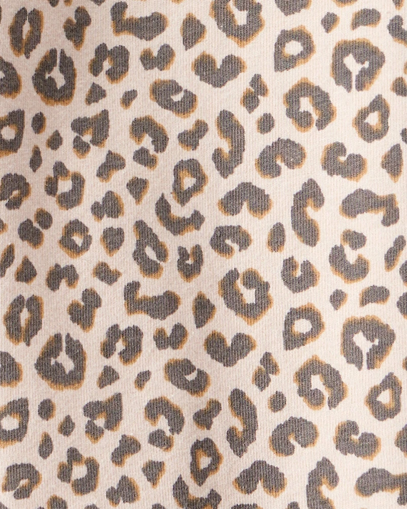 Girls Leopard Print Leggings