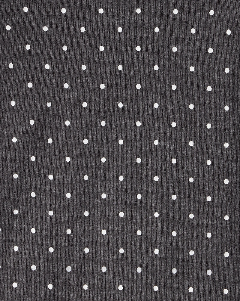 Baby Girl 4-Pack Sheep Print Long-Sleeve Multipack Bodysuits - Black/White