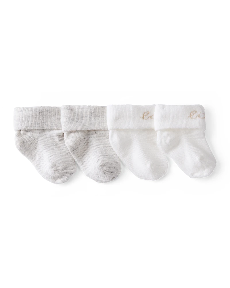 Baby 2-Pack Chick Booties
