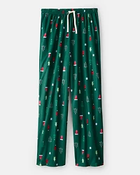 Adult Green Trees Loose Fit Pants