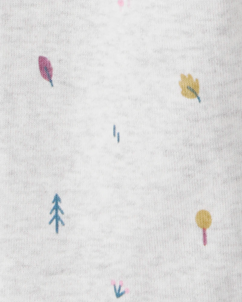 Baby Girl 2-Pack Organic Growth-With-Me Joggers