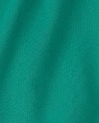 Girls French Terry Active Shorts - Green