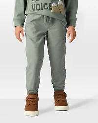 Toddler Boy Cotton Pull-On Fashion Pants - Green