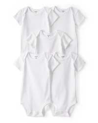 Baby 5-Pack Short-Sleeve Bodysuits
