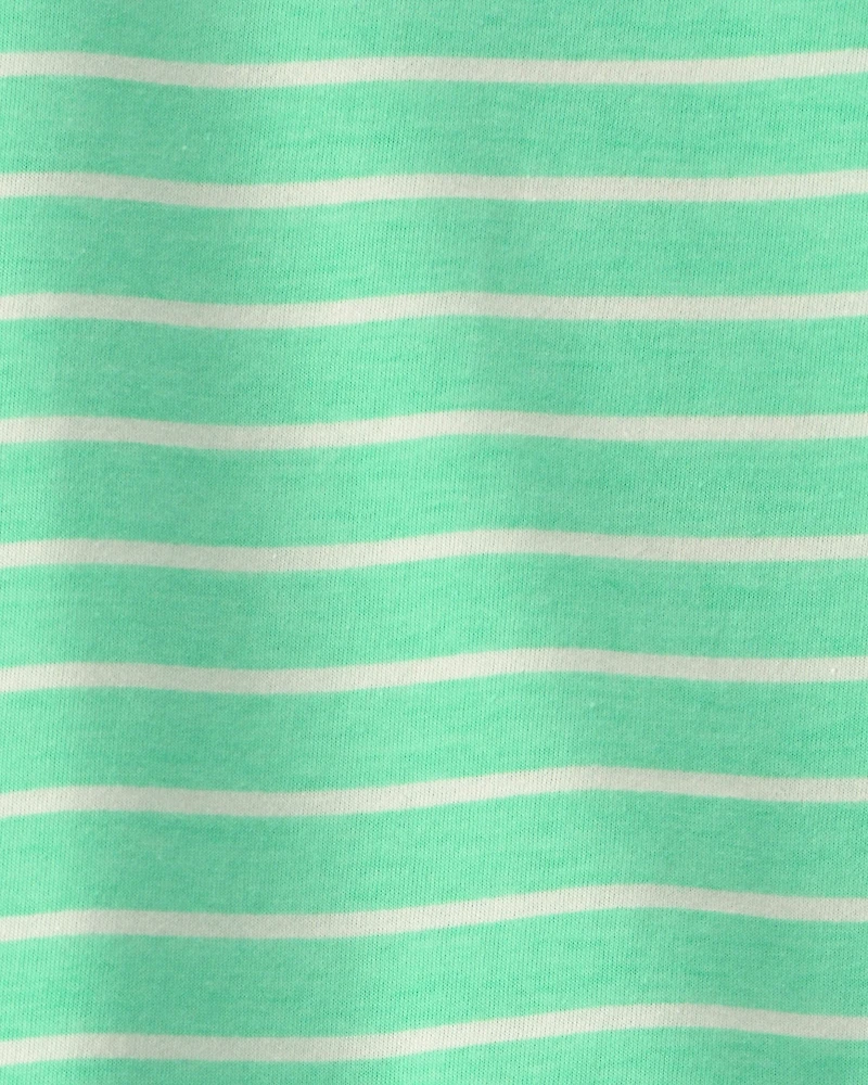 Toddler Striped Tee - Green