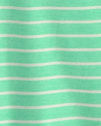 Toddler Striped Tee - Green