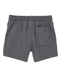 Toddler Pull-On Twill Shorts