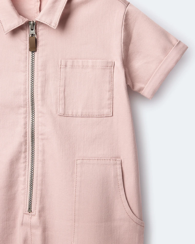 Toddler Day Out™ Jumpsuit - Light Pink