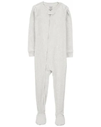 Toddler 1-Piece Cotton Blend Footie Pyjamas