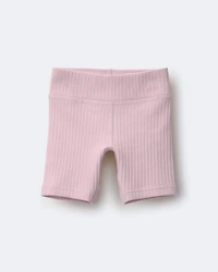 Toddler Girl Brooklyn Bike Shorts - Rose