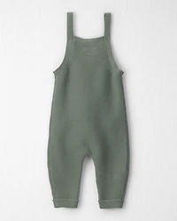 Baby Organic Cotton Sweater Knit Overalls