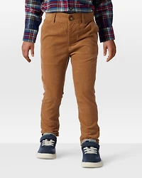 Toddler Boy Corduroy Pants - Brown