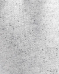 Baby Boy Solid Fleece Cotton Jogger - Grey