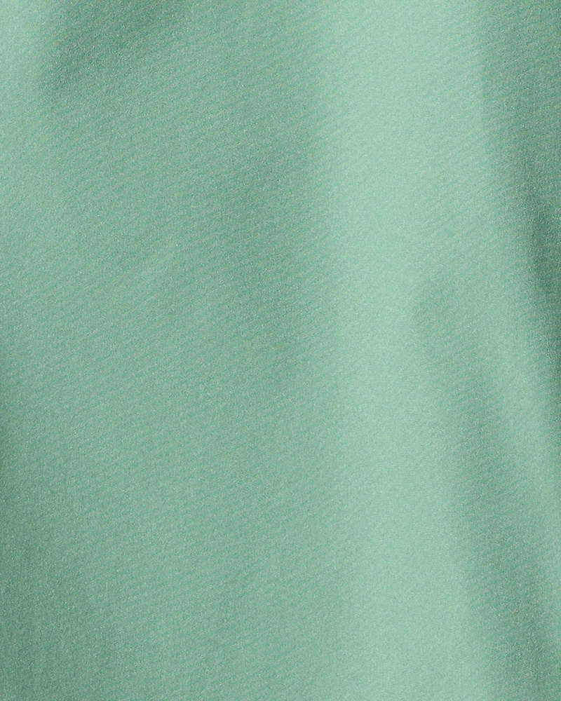 Girls Woven Active Pants - Green