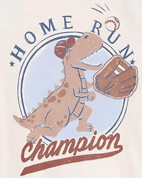 Toddler Dinosaur Champion Short-Sleeve Tee