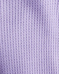 Baby Girl Paint Print PurelySoft Long-Sleeve Multipack Bodysuits - White/Purple