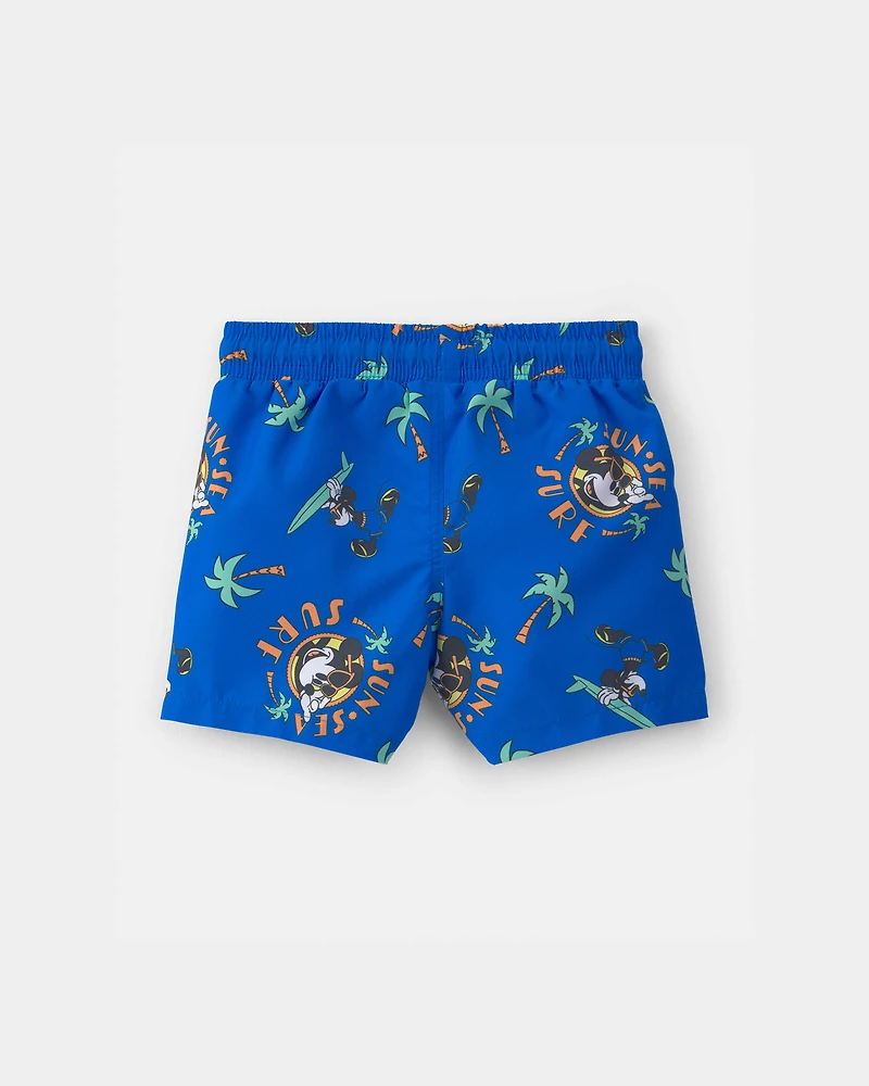 Toddler Boy Disney© Mickey Mouse  Swim Trunks - Blue