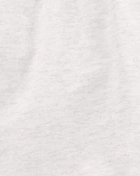 Kid Pull-On French Terry Shorts - Grey