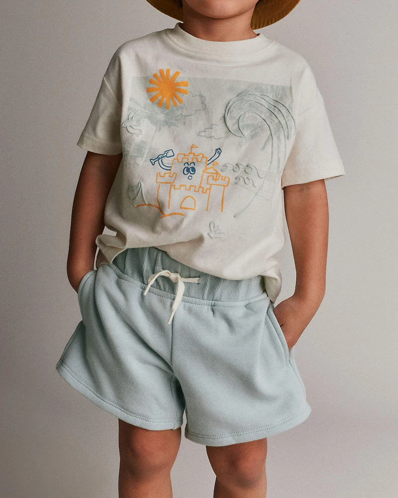 Toddler City Park™ Shorts - Light Blue