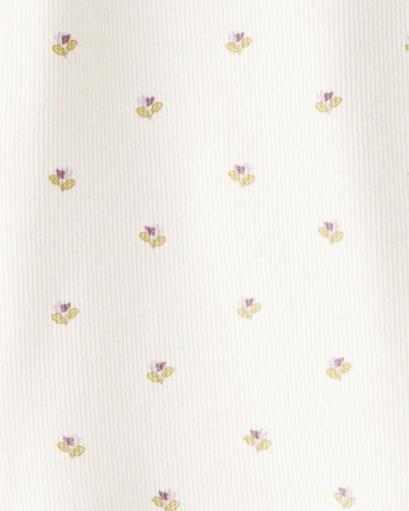 Toddler Girl 2-Piece Organic Cotton Jumper Set