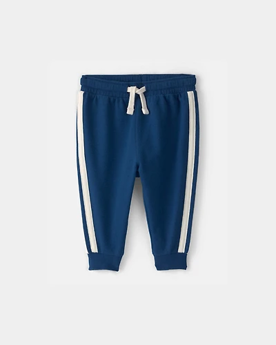 Baby Boy French Terry Pants - Blue
