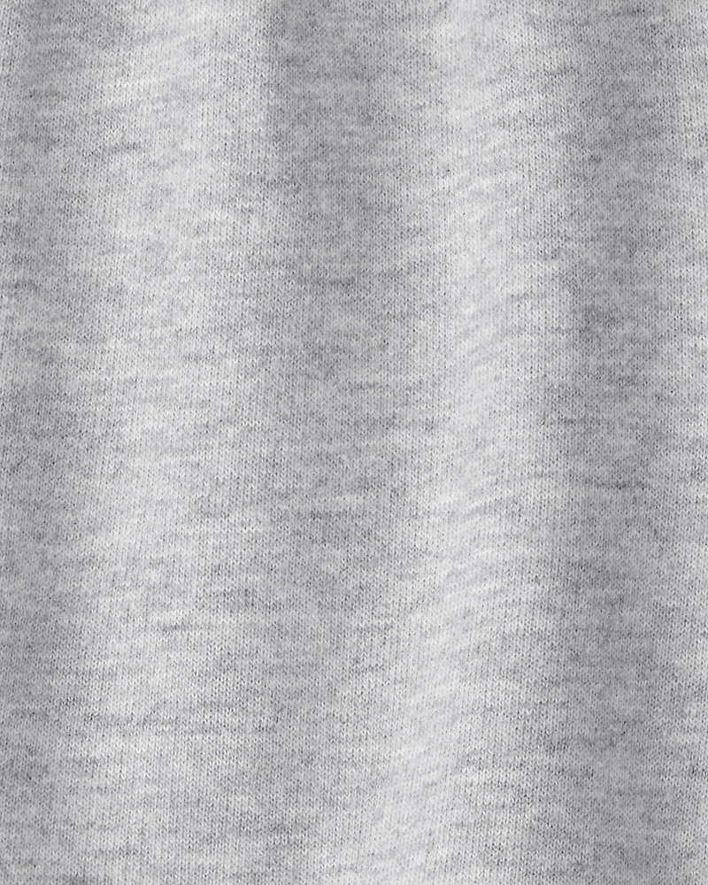 Baby Boy French Terry Shorts - Grey