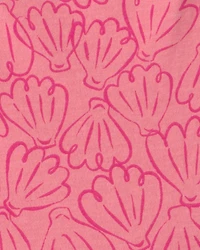 Girls Shell Romper - Pink