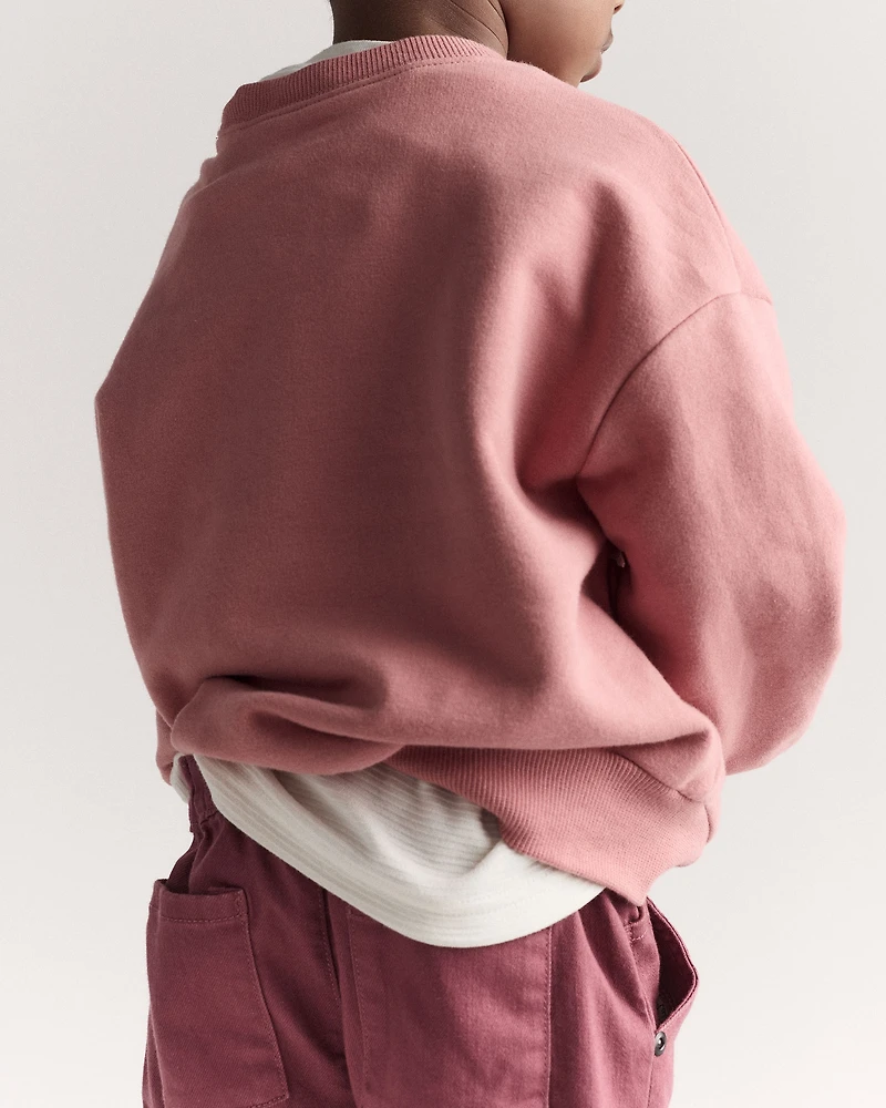 Toddler Barrel Pant - Burgundy