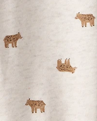 Baby Boy 2-Piece Teddy Pullover and Joggers Set