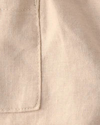 Baby Girl 2-Piece Palm Tree Tropical Sleeveless Top & Short Set - Brown/White