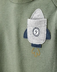 Baby 6-Pack Long-Sleeve Original Bodysuits