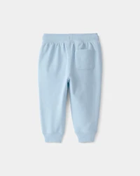 Baby Boy French Terry Joggers - Blue