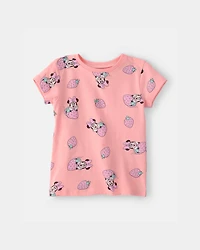 Toddler Girl Disney© Minnie Mouse Graphic Tee - Pink