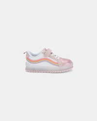 Toddler Girl  Casual Light-up Shoe - White/Pink