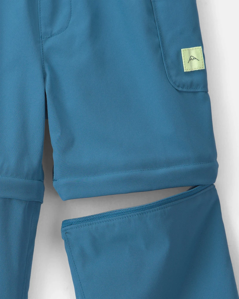 Toddler Boy Poplin Pants - Blue